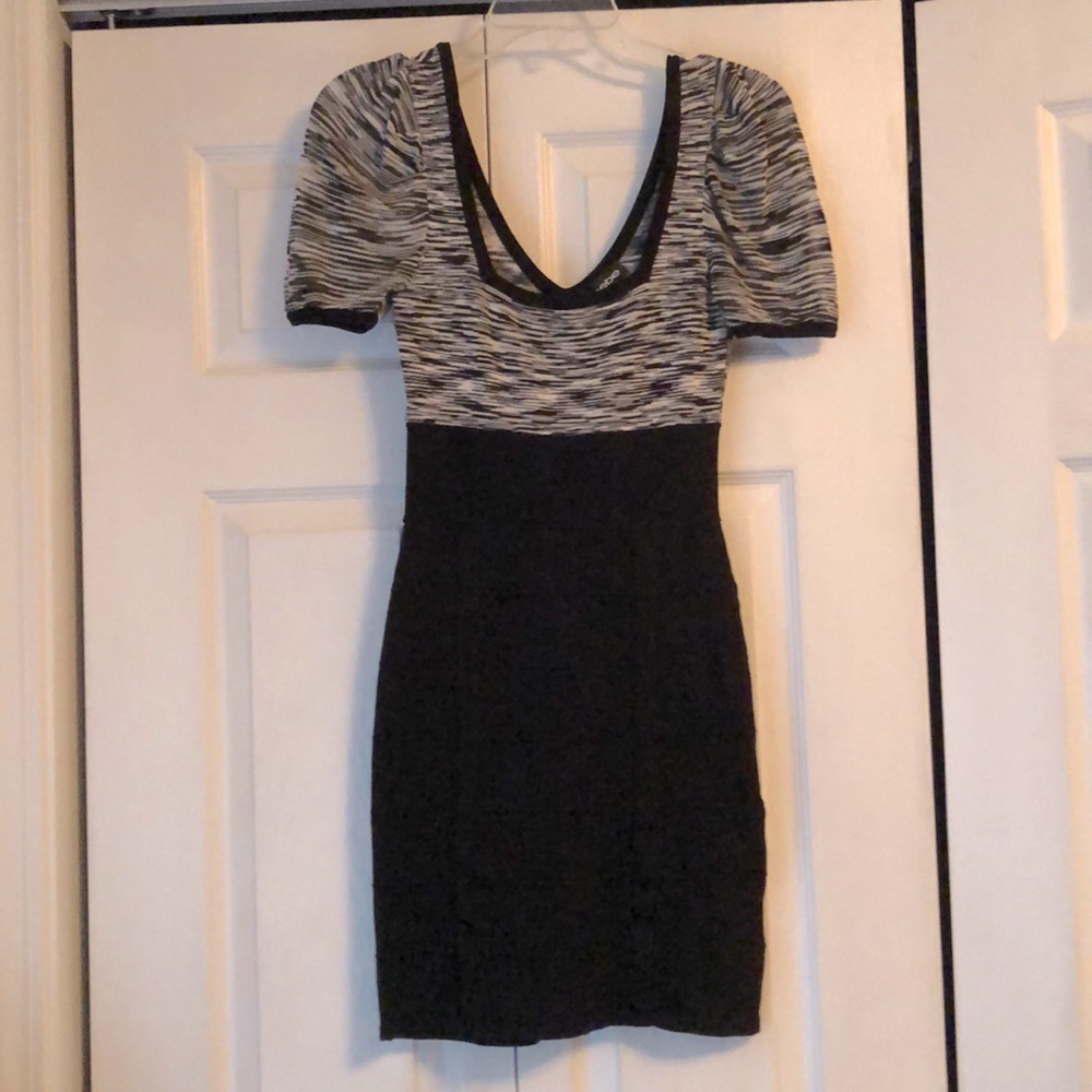 Sexy half zip up dress